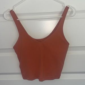 Lululemon orange align tank